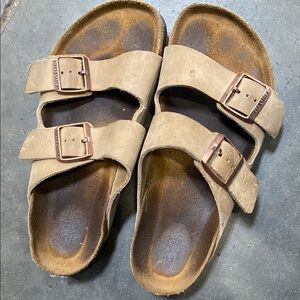 Birkenstock women’s  Sandals - Tan size 40